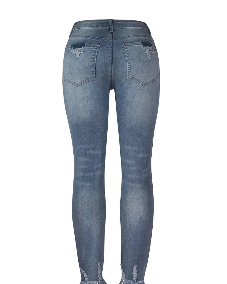 Skinny Jeans Streetwear Pants Pencil