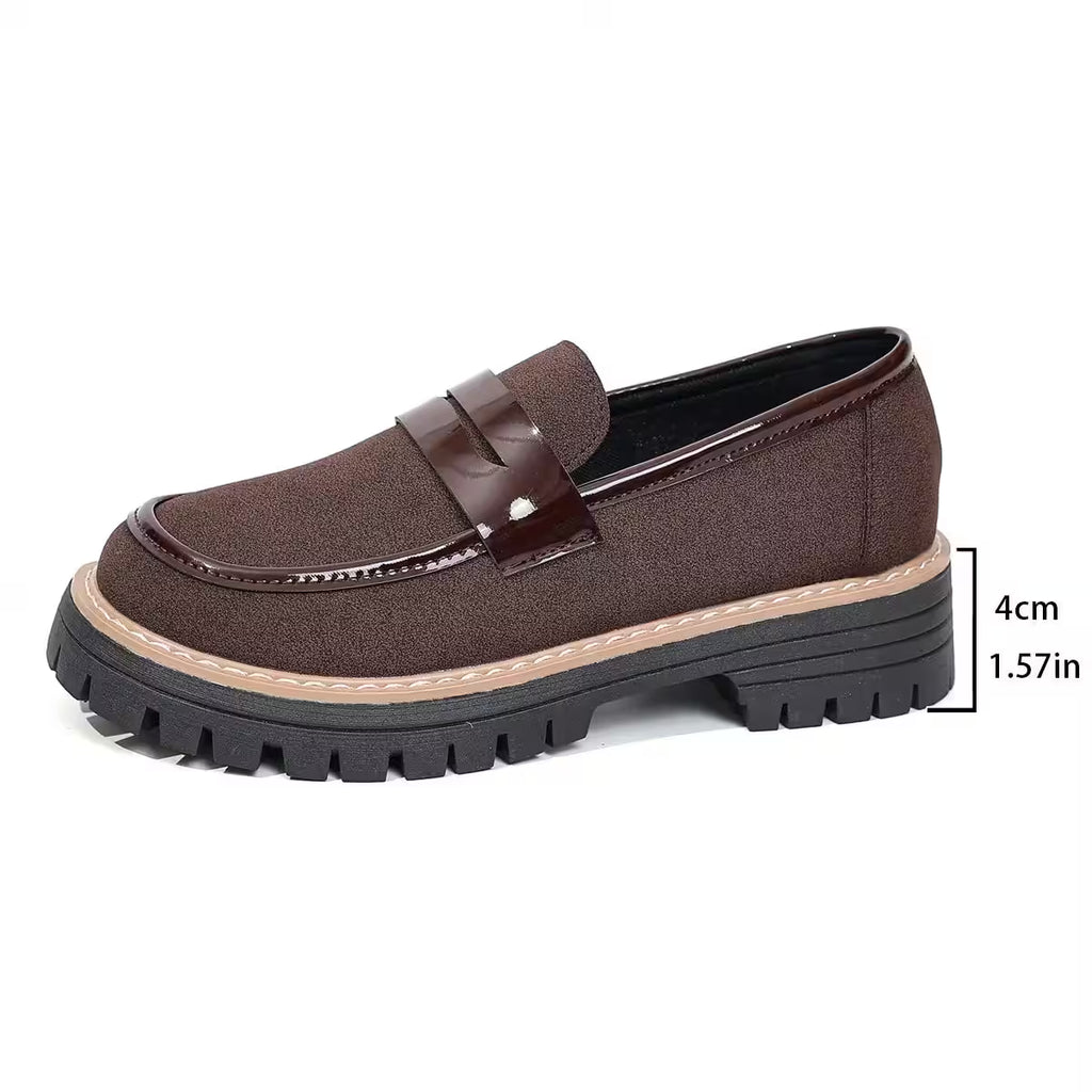 Shoes 2025 Loafers High Heels Concise Office - Additional View 6