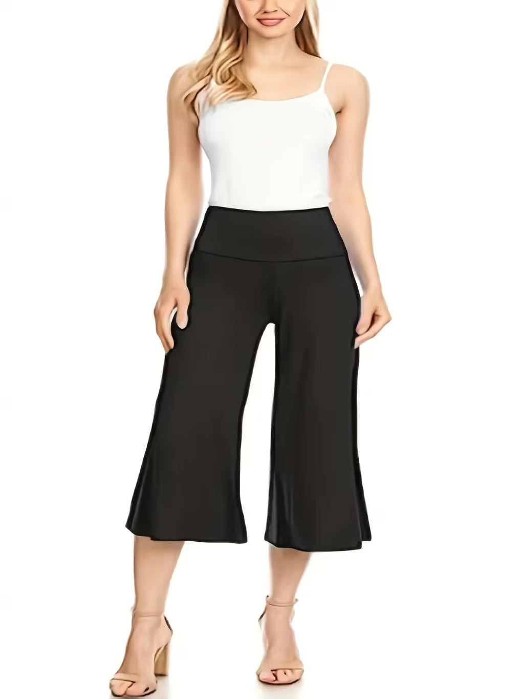 Tops - Plus size knitted casual pants straight