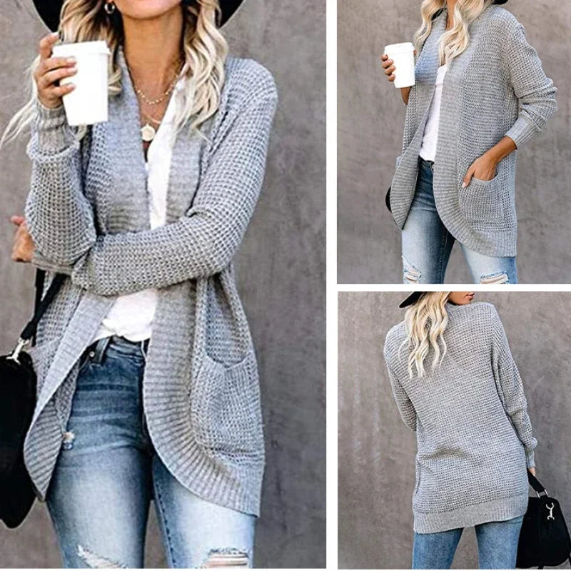 Fashion Cardigan Basic Coat Streetwear