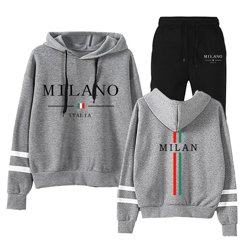 Tracksuit Hooded Sweatshirts Casual Sports