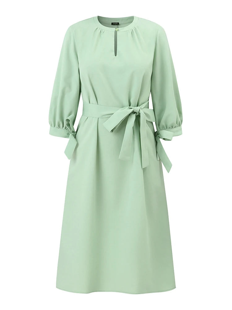 Plus Size Elegant Fashion Midi Dress