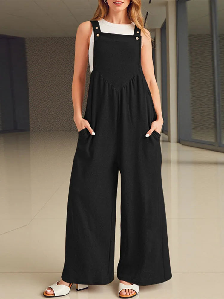 Plus Size Jumpsuit Fashion Cargo Overalls Holiday