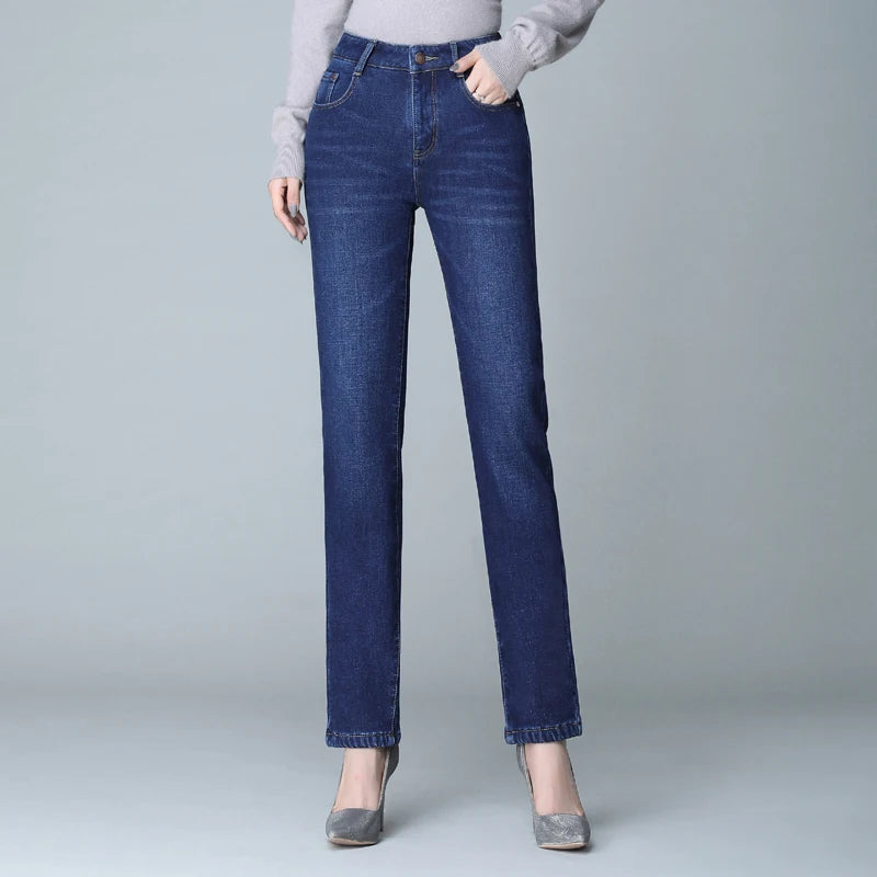 Slim Pencil Jeans Winter - Additional View 6