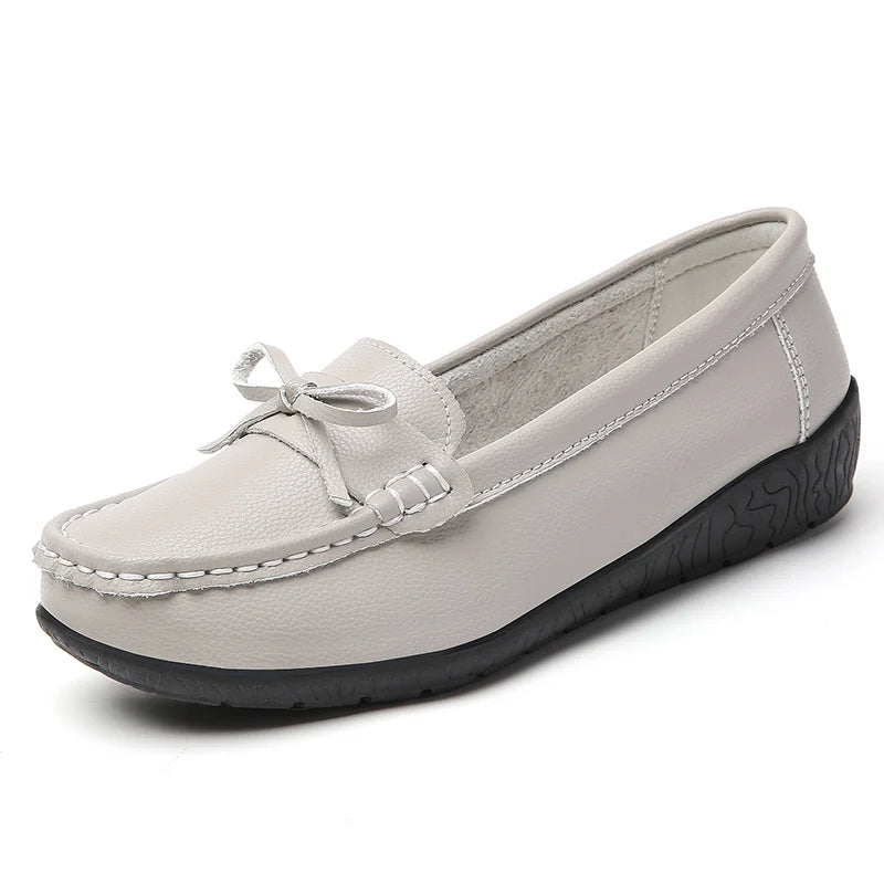 Flats Designer Moccasins Casual Shoes Female Plus Size
