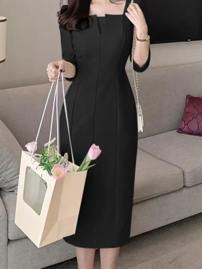 Dresses for Women 3/4 Sleeve Party