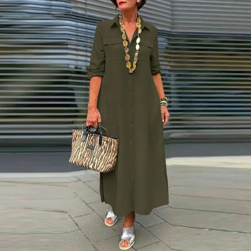 Plus Size Long Dress Clothing Casual