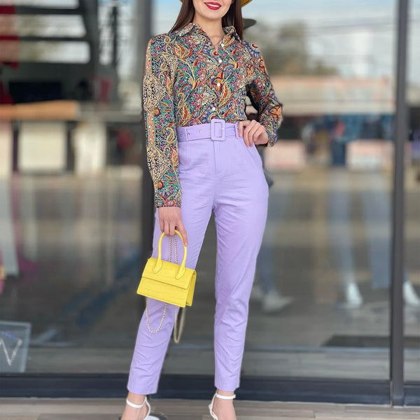 Elegant Commuter Two  Piece Set 2025 Fashion
