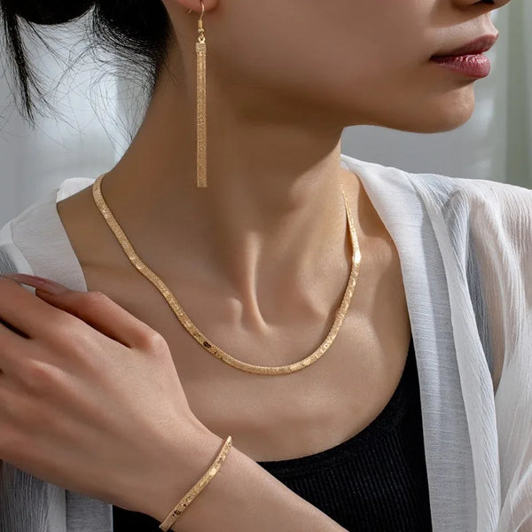 Set Heart Shape Retro Simple Fashion