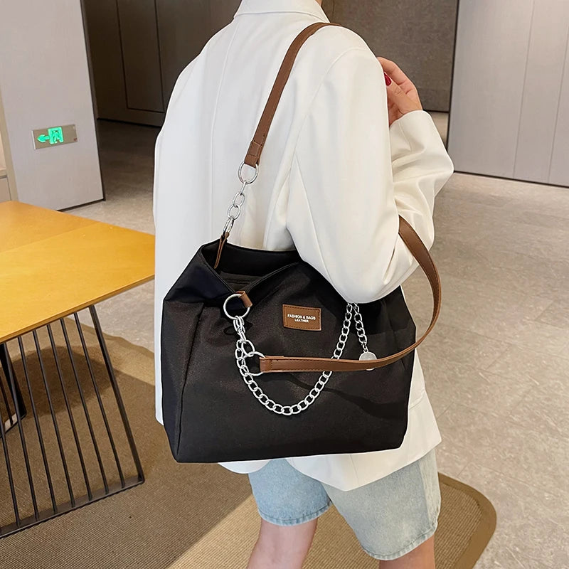 Tote Bag Fashion Chain One Shoulder