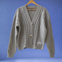 Sweater Winter Elegant Embroidery