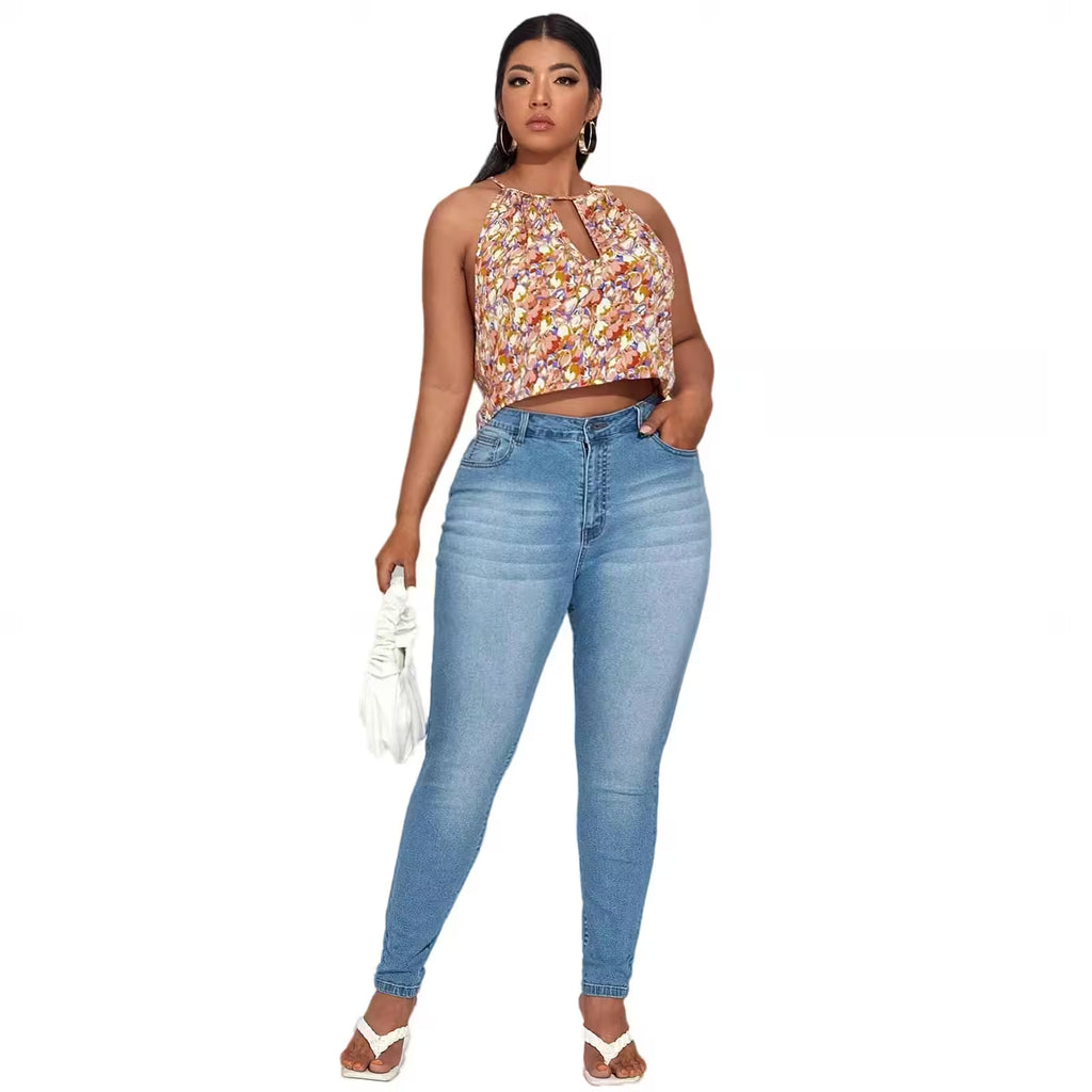 Plus Size Denim Stretchy Skinny - Additional View 5