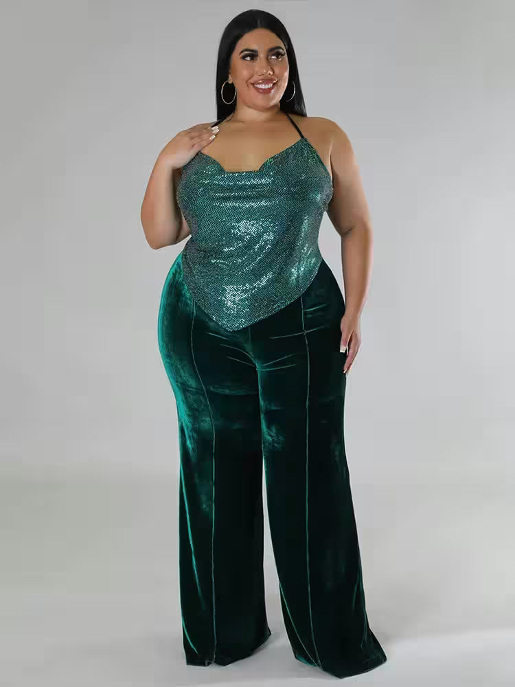 Plus Size Straight Casual Trousers Wholeale - Additional View 7