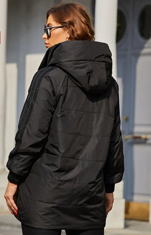 Spring Parkas Plus Size Padded Coats