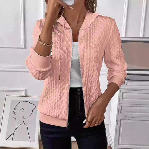 Long Sleeve Zipper Coat Autumn Winter