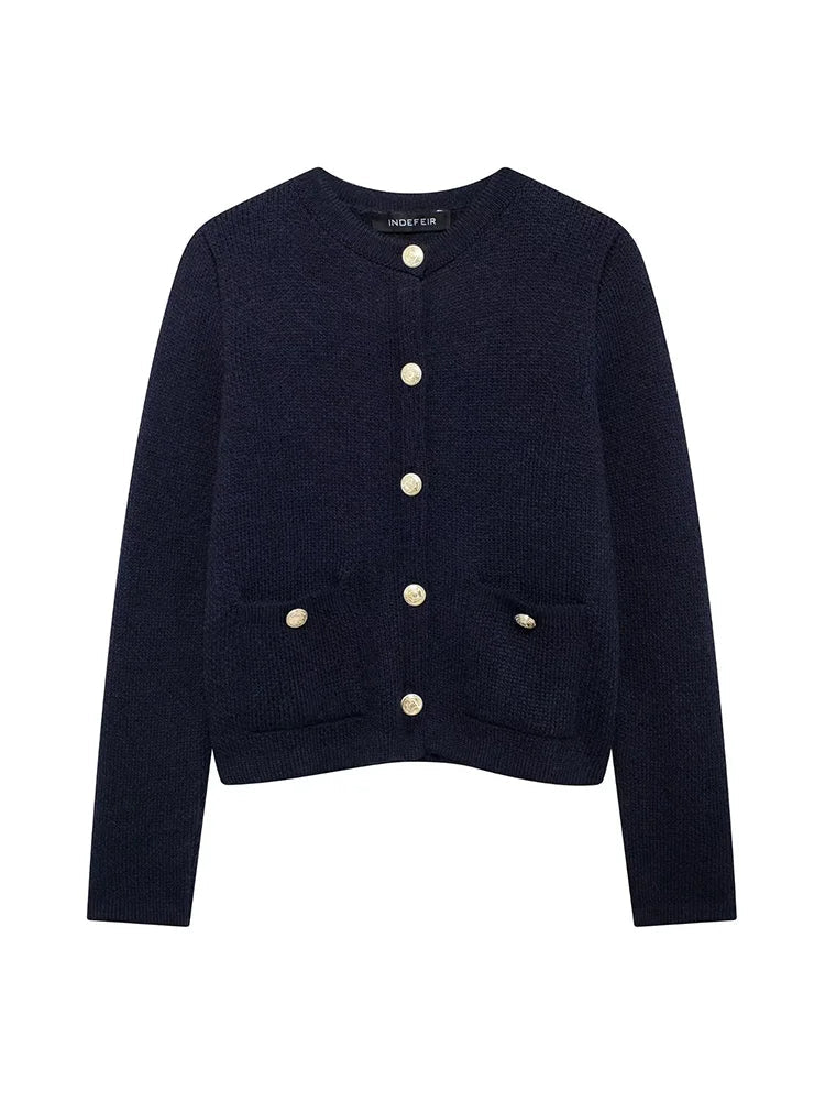 Cardigans Long Sleeve Button Knitwears