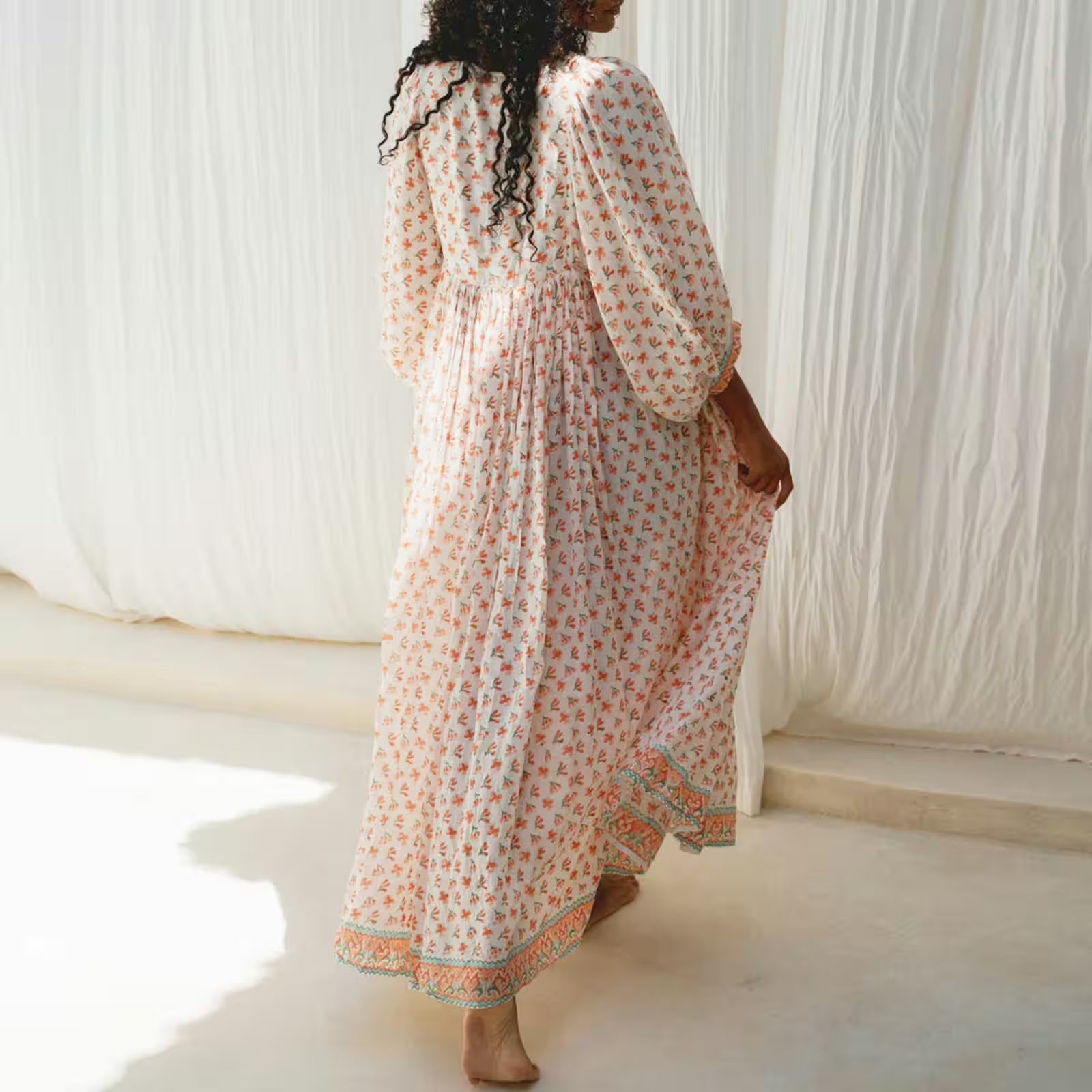 Floral Boho Maxi Dress