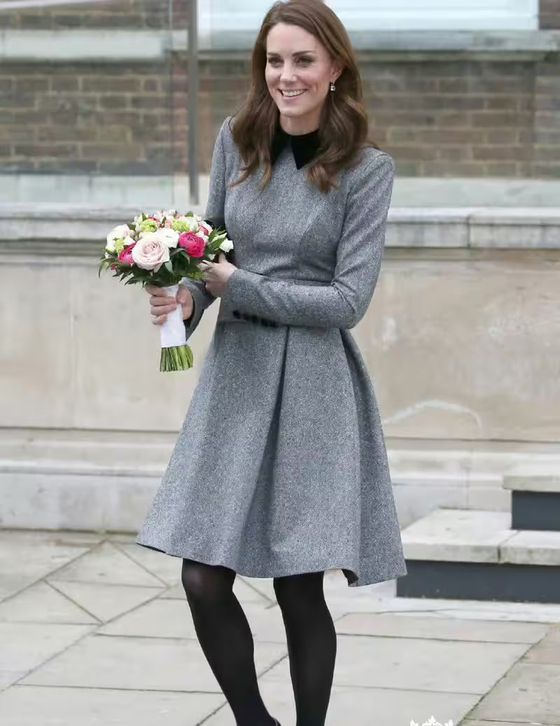 Dresse New Kate Middleton Princess Gray - Additional View 2
