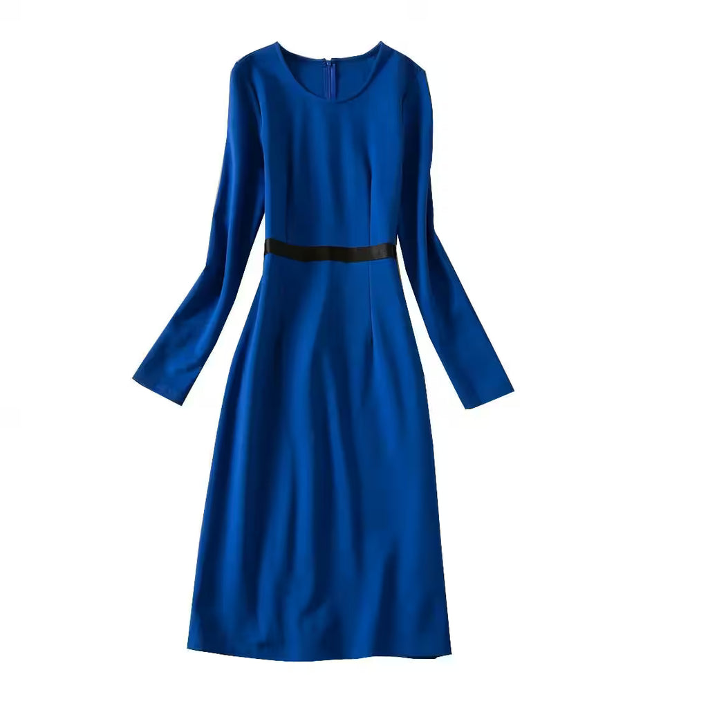 Dress Spring New Style Clothing Round Neck - Additional View 5