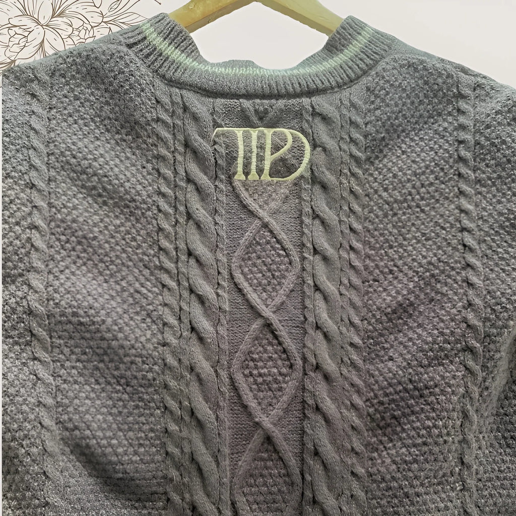 Sweaters Pullover Floral - Women's Fashion - View 5