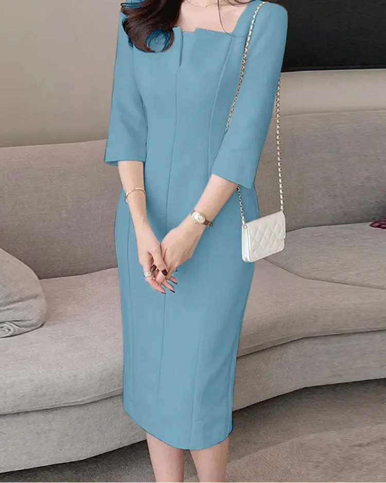 Dresses for Women 3/4 Sleeve Party