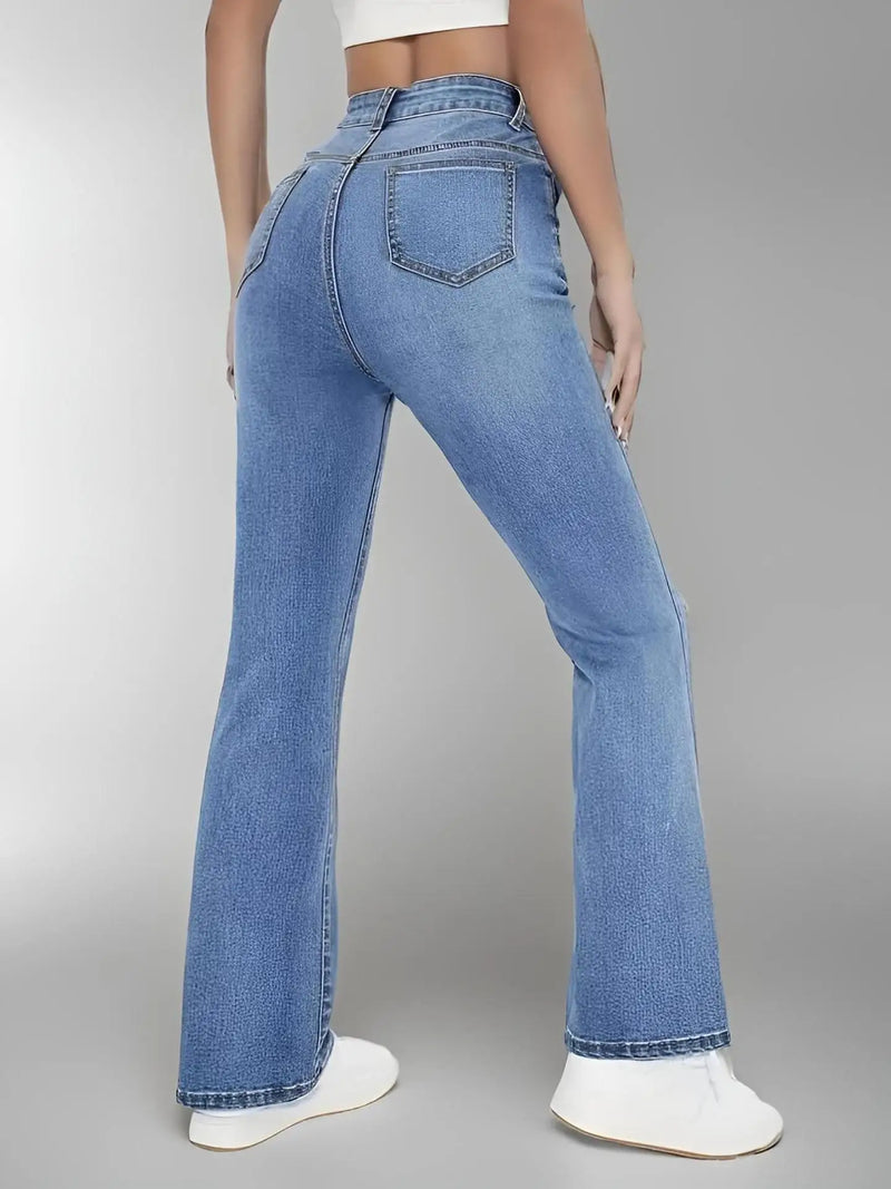Jeans slim style casual versatile