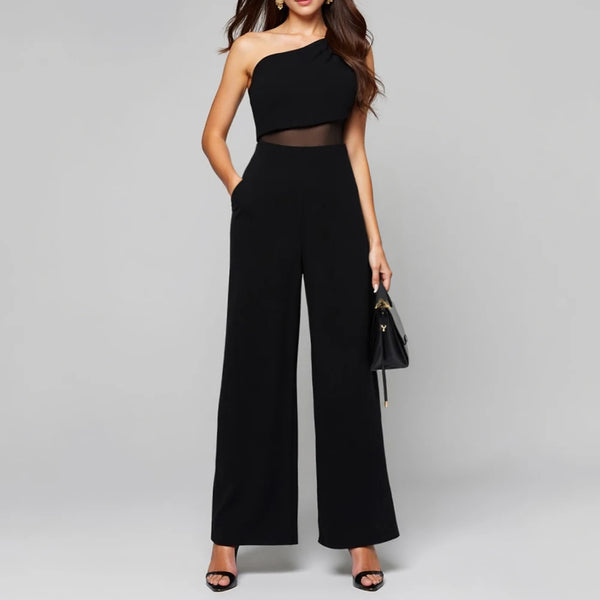 Jumpsuits All Season Fashion Mature Vibe Patchwork