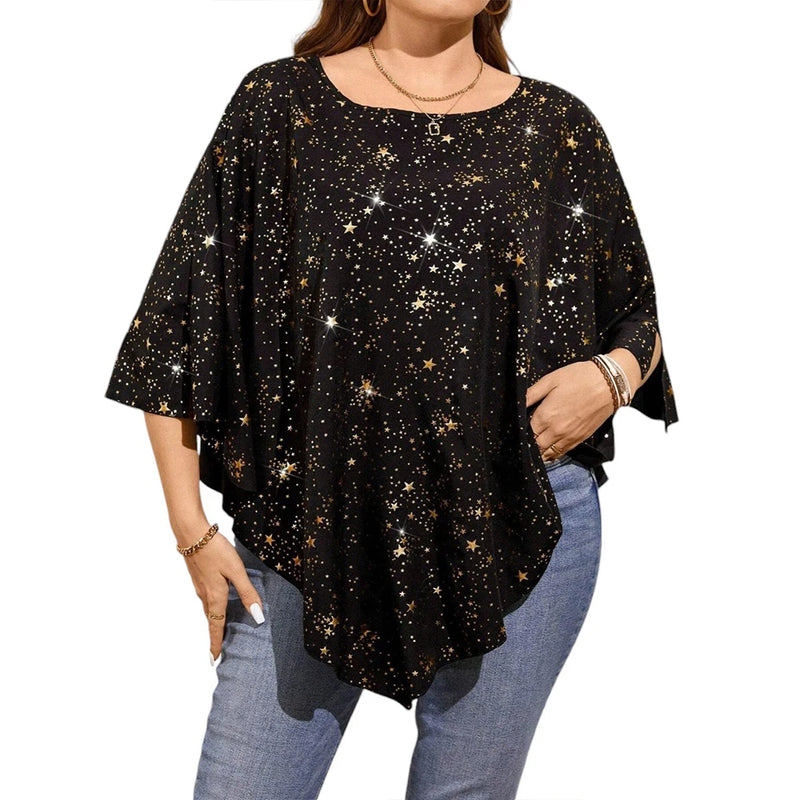 Plus Size Top 3XL-5XL T-shirts Tees