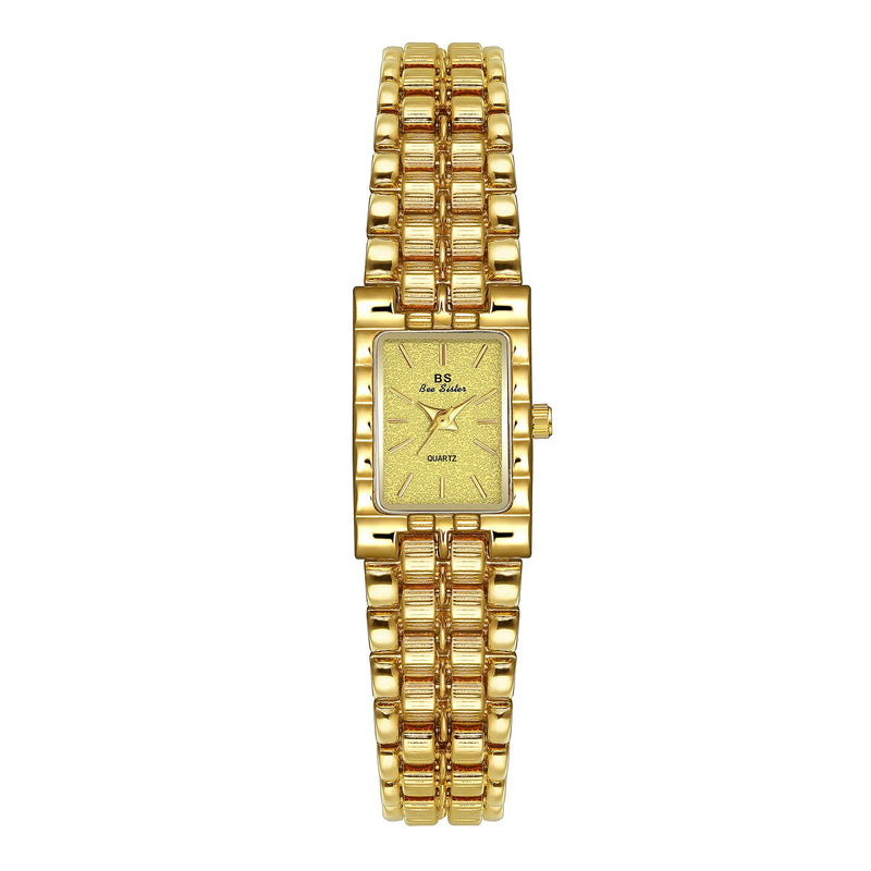 Light Luxury Retro Gold Rectangle Classic Watches