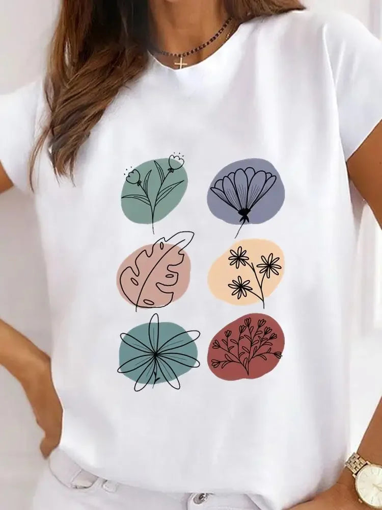 Plus Size Graphic Tee Clothes 90s Sweet Love
