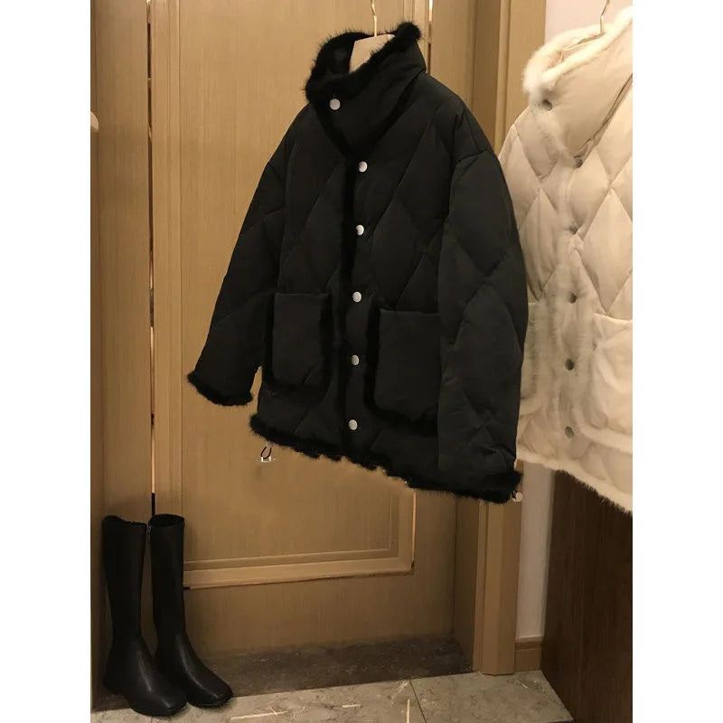 Solid Short Style  Versatile Top Down Coats