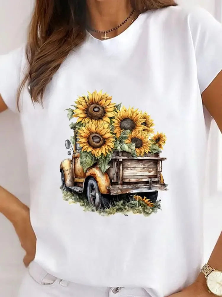 Plus Size Graphic Tee Clothes 90s Sweet Love