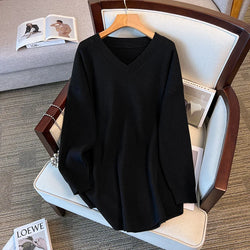 Plus Size Thickened Knitted Sweater