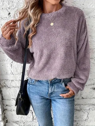 Pullover Casual Double-sided Velvet Loose Sweater