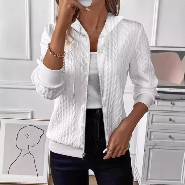 Long Sleeve Zipper Coat Autumn Winter