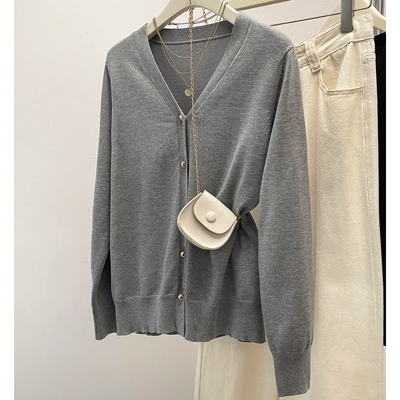 Plus Size Slimming Cardigan Jacket