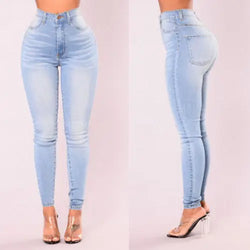 Sexy Jeans Skinny Pants High Waist Stretch