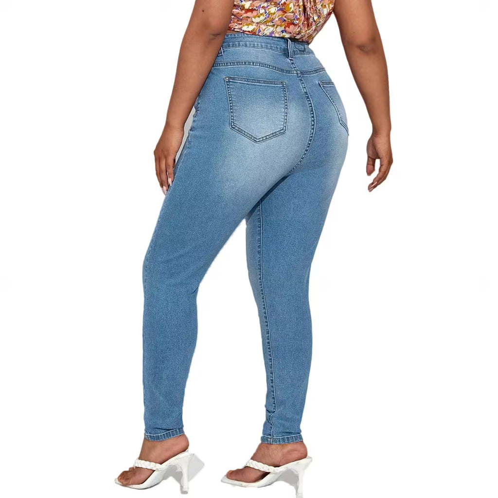 Plus Size Denim Stretchy Skinny - Additional View 2