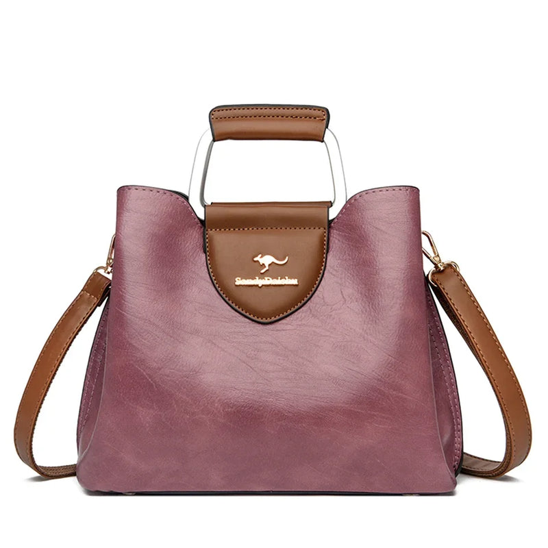 Genuine Brand Tote Bag Leather Luxury Handbags
