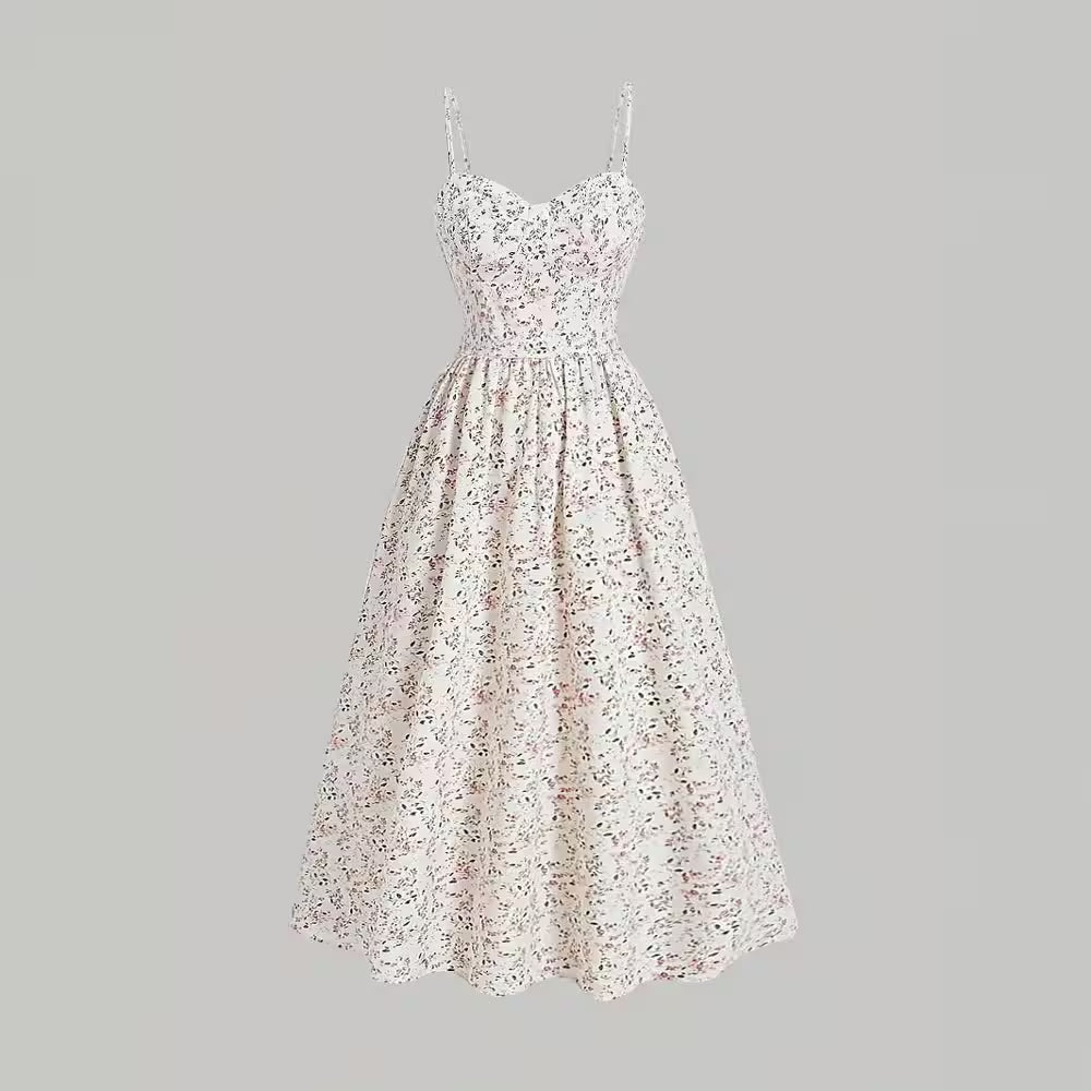 Dresses - Dreeses Summer Elegant Ditsy Floral
