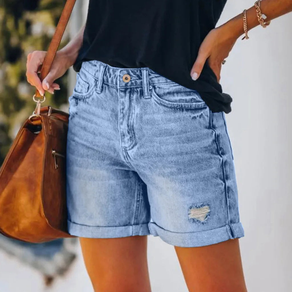Pantalones cortos vaqueros de verano 