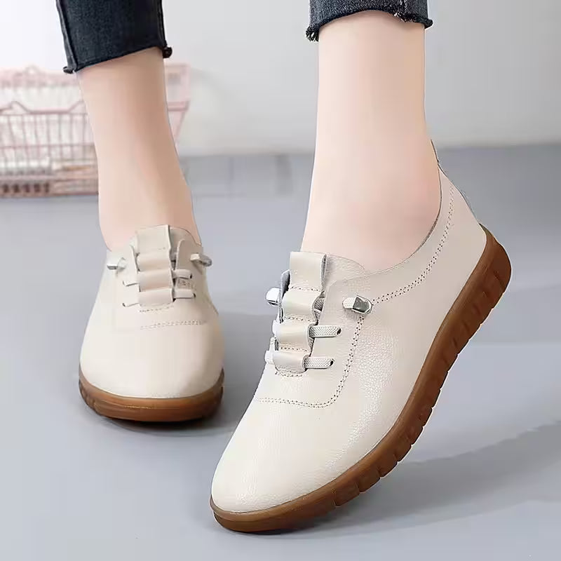 Shoes Spring Autumn Flats Genuine Leather Moccasins - Additional View 6