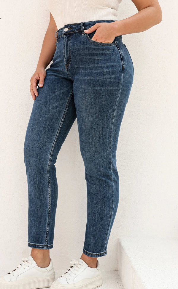 Plus Size BoyFriend Jeans 6XL Fashion Straight