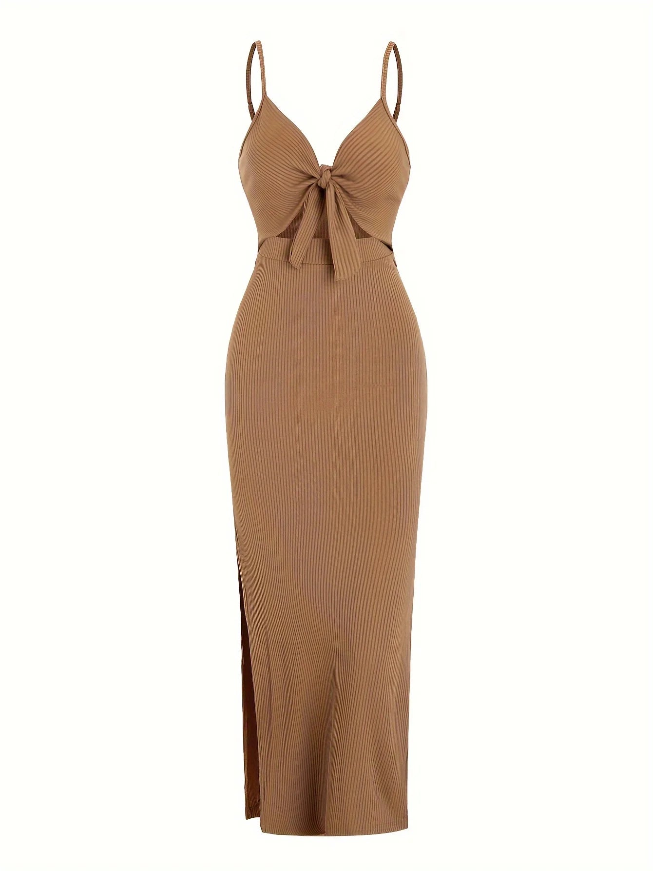 Sexy Backless Halter Dress