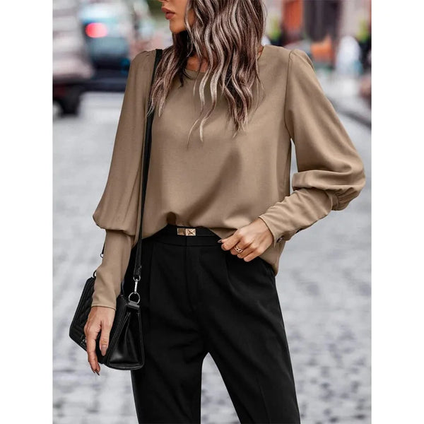 Talent Casual Solid Color Shirt