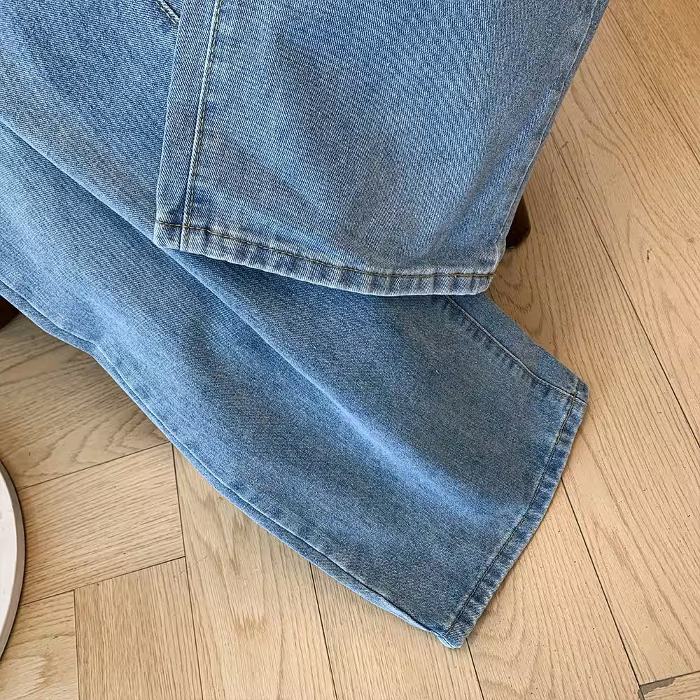 Fall plus size women's casual denim pants - Additional View 5