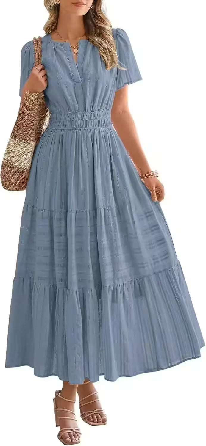 pleated dress, long pleated dress