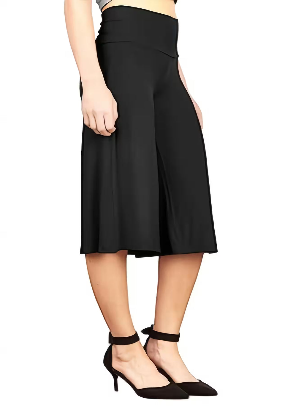 Plus size knitted casual pants straight - Additional View 5