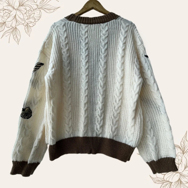 Sweaters Pullover Floral