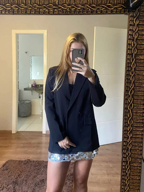 Blazer Fashion Office Wear Outerwears 2025